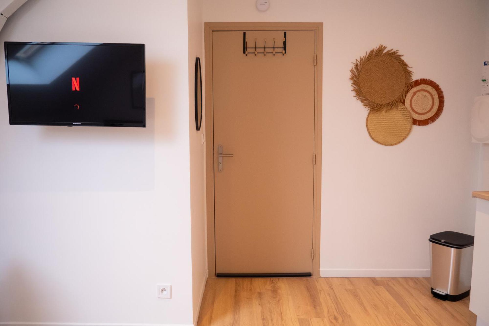 Studio Seduisant 2Pers Wifi Gare Saint-Quentin  Buitenkant foto