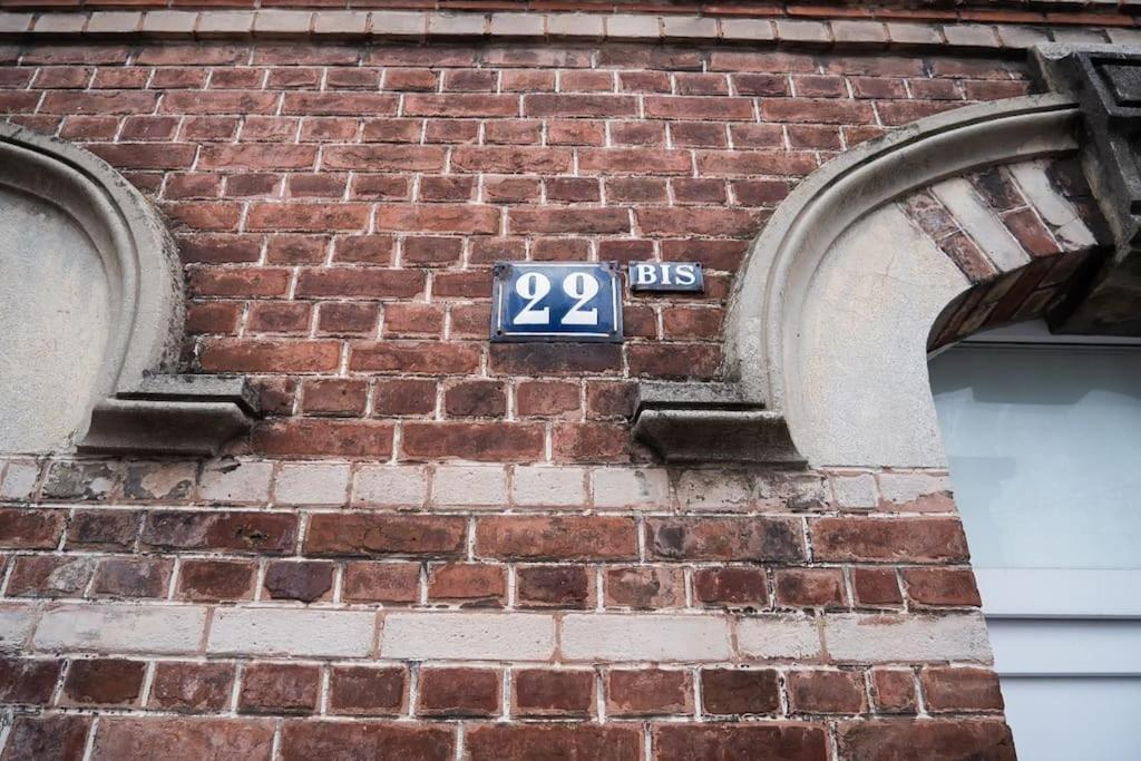Studio Seduisant 2Pers Wifi Gare Saint-Quentin  Buitenkant foto
