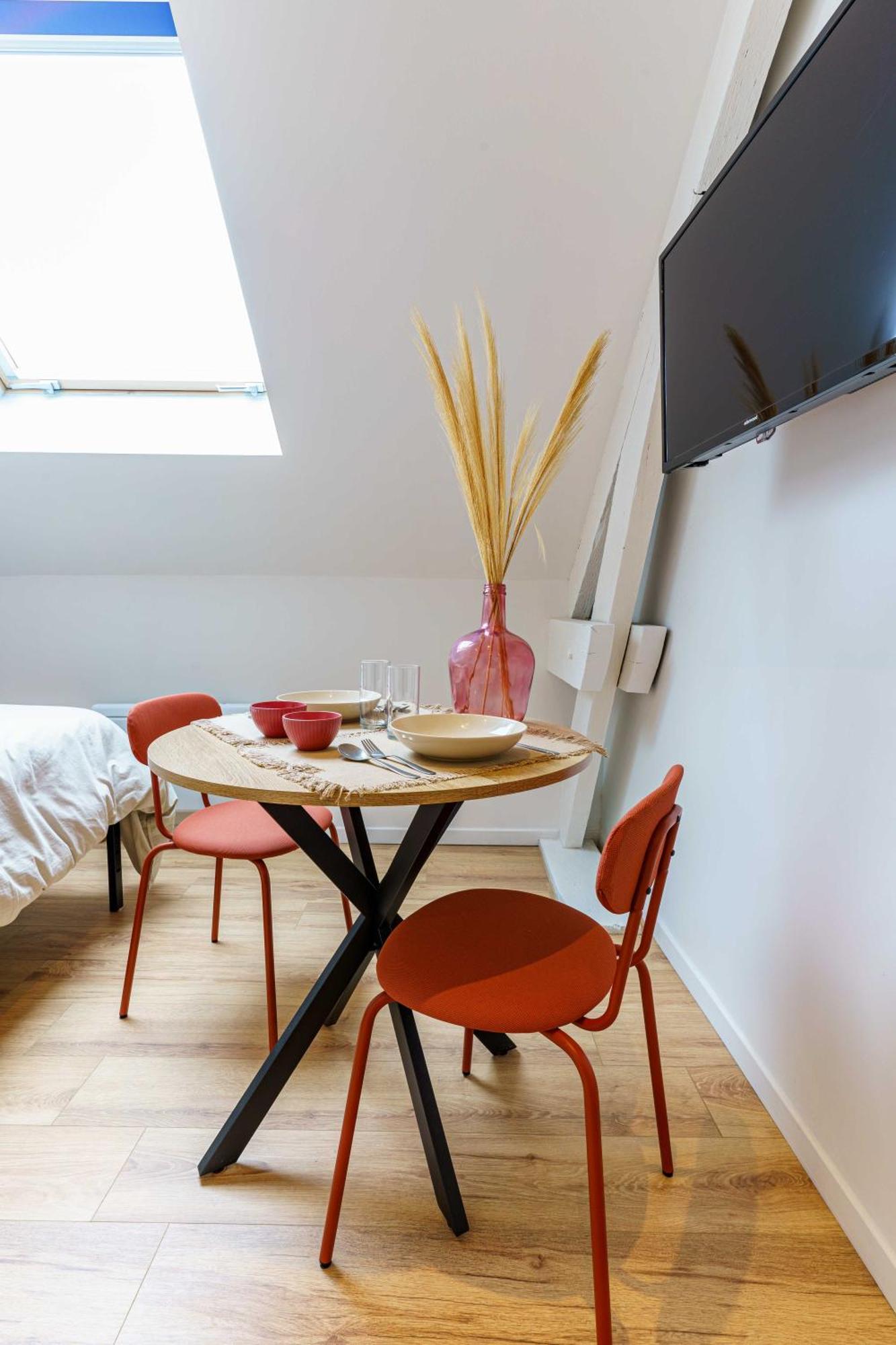 Studio Seduisant 2Pers Wifi Gare Saint-Quentin  Buitenkant foto